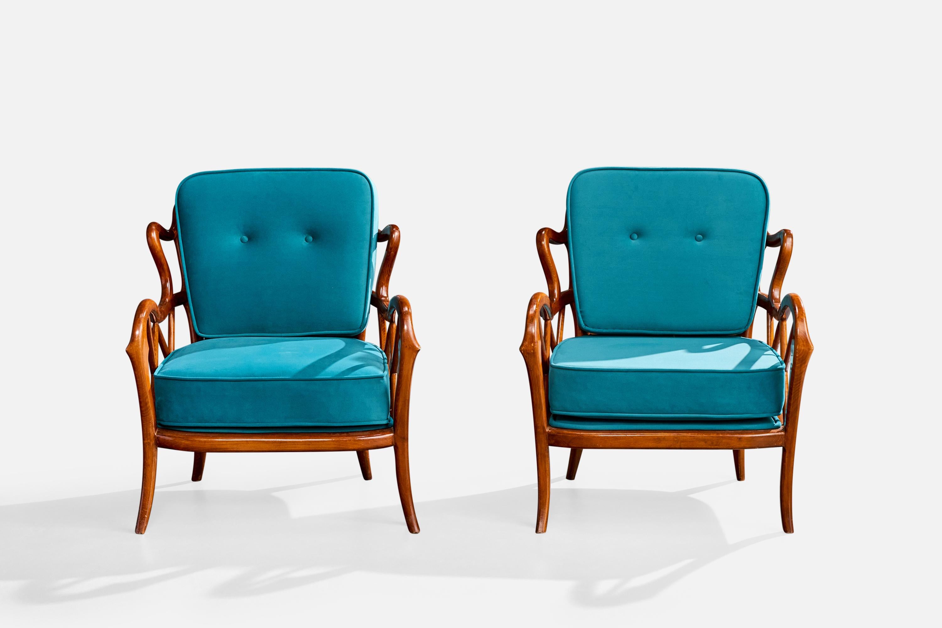 Design/One, chaises longues, Wood, Fabrice, Italie, années 1940 en vente 2