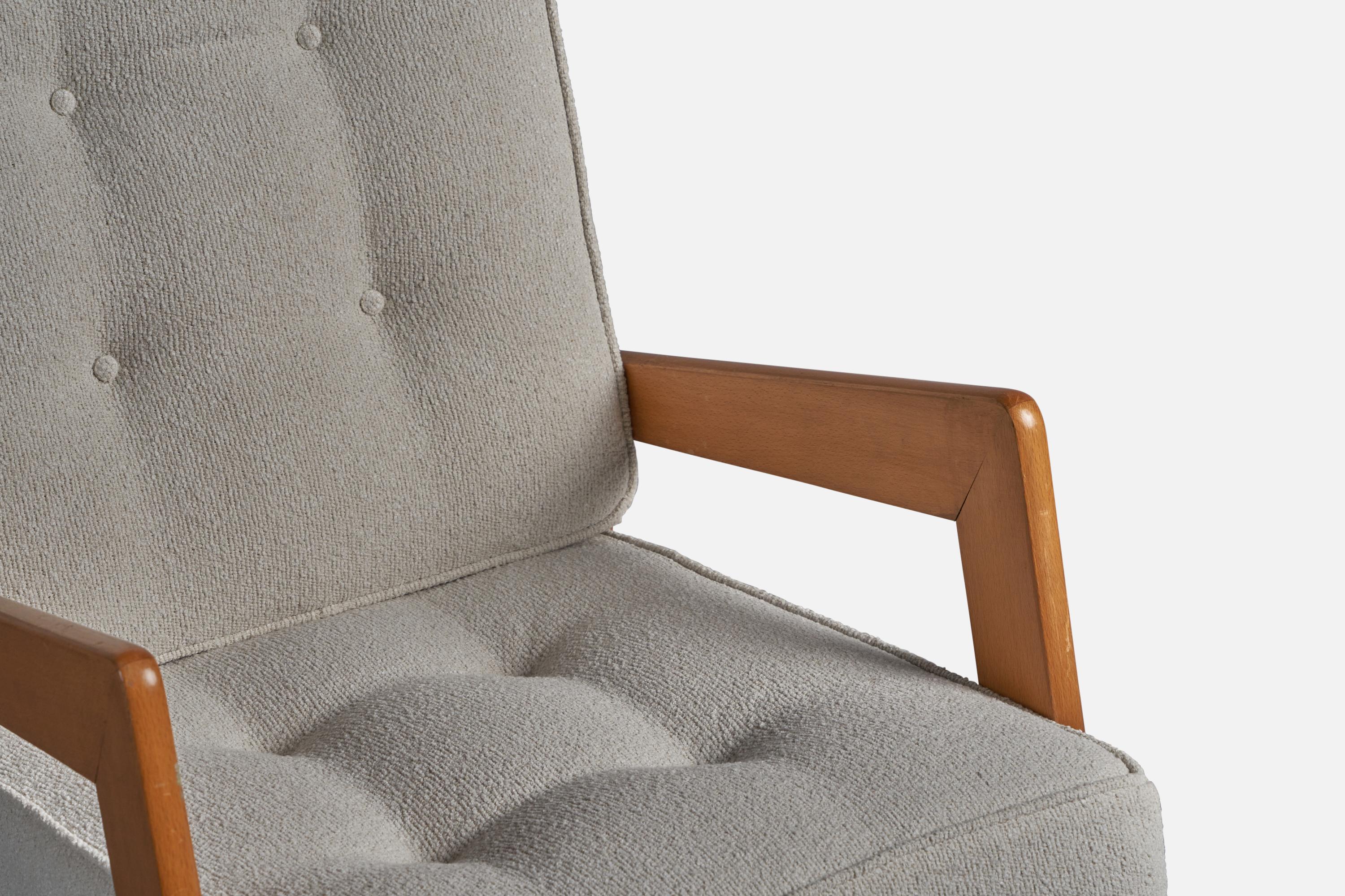Tissu Design/One, chaises longues, Wood, Fabrice, Italie, années 1950 en vente