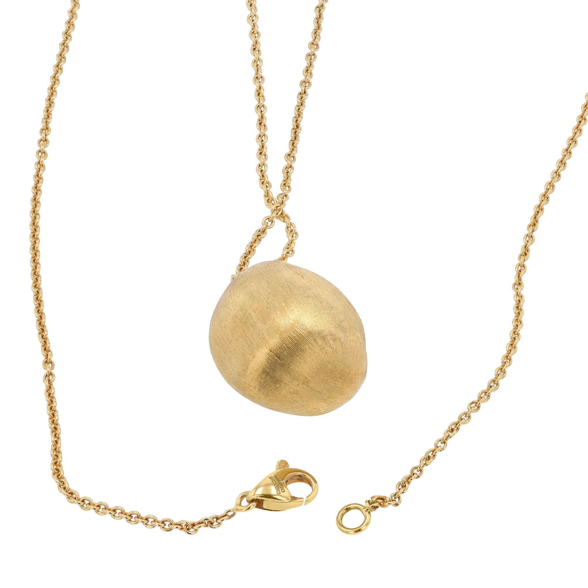 Contemporary Italian Designer Marco Bicego 18k Gold Africa 31