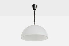 Lampe à suspension italienne, acrylique, Italie, 1970