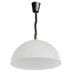 Italian Designer, Pendant Light, Acrylic, Italy, 1970s