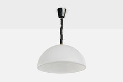 Italian Designer, Pendant Light, Acrylic, Italy, 1970s