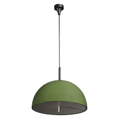 Italian Designer, Pendant Light, Metal, Acrylic, Italy, 1970s