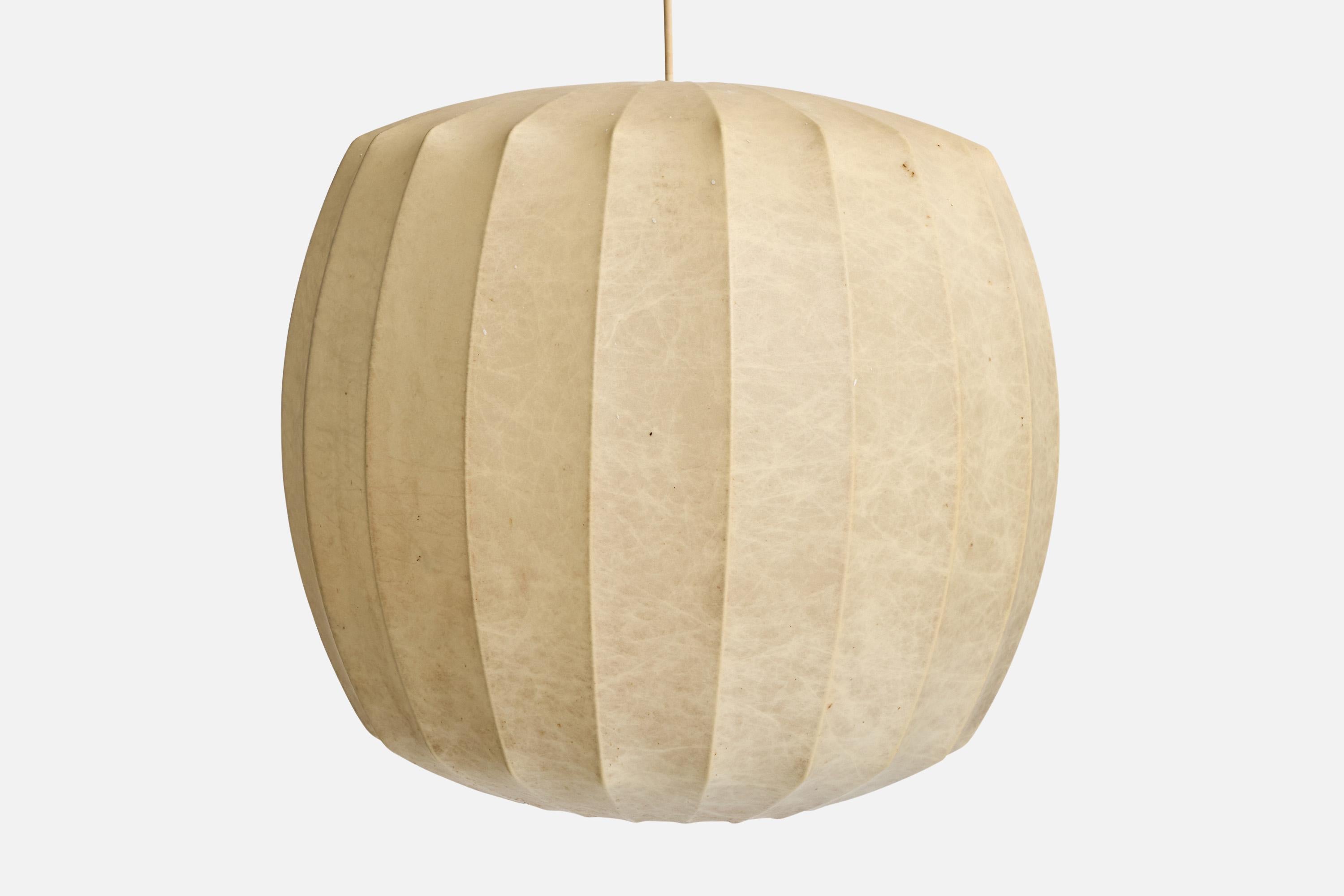 Milieu du XXe siècle Designer italien, Design/One Light, Résine, Italie, années 1960