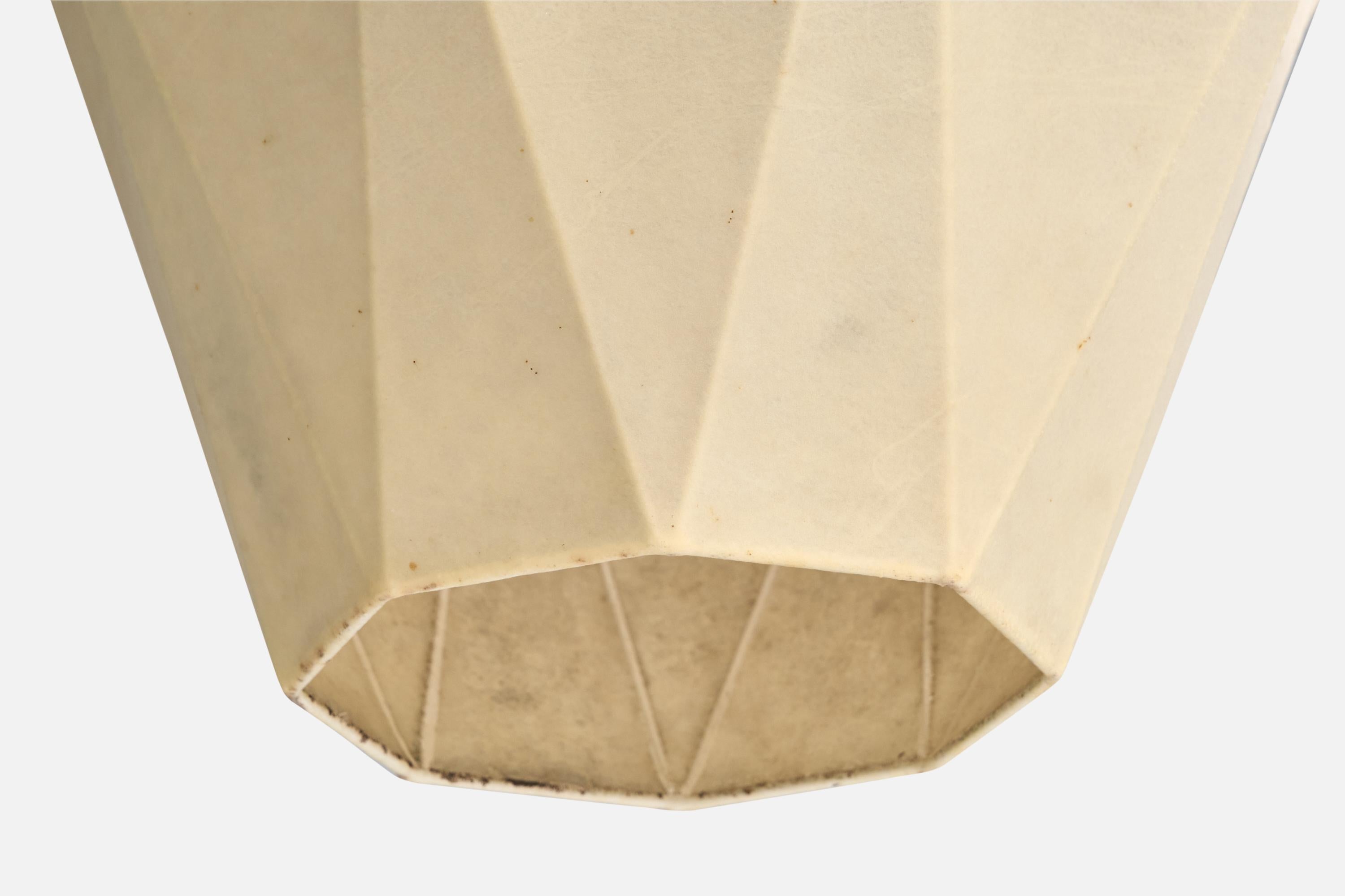 Italian Designer, Pendant Light, Resin, Italy, 1960s For Sale 2