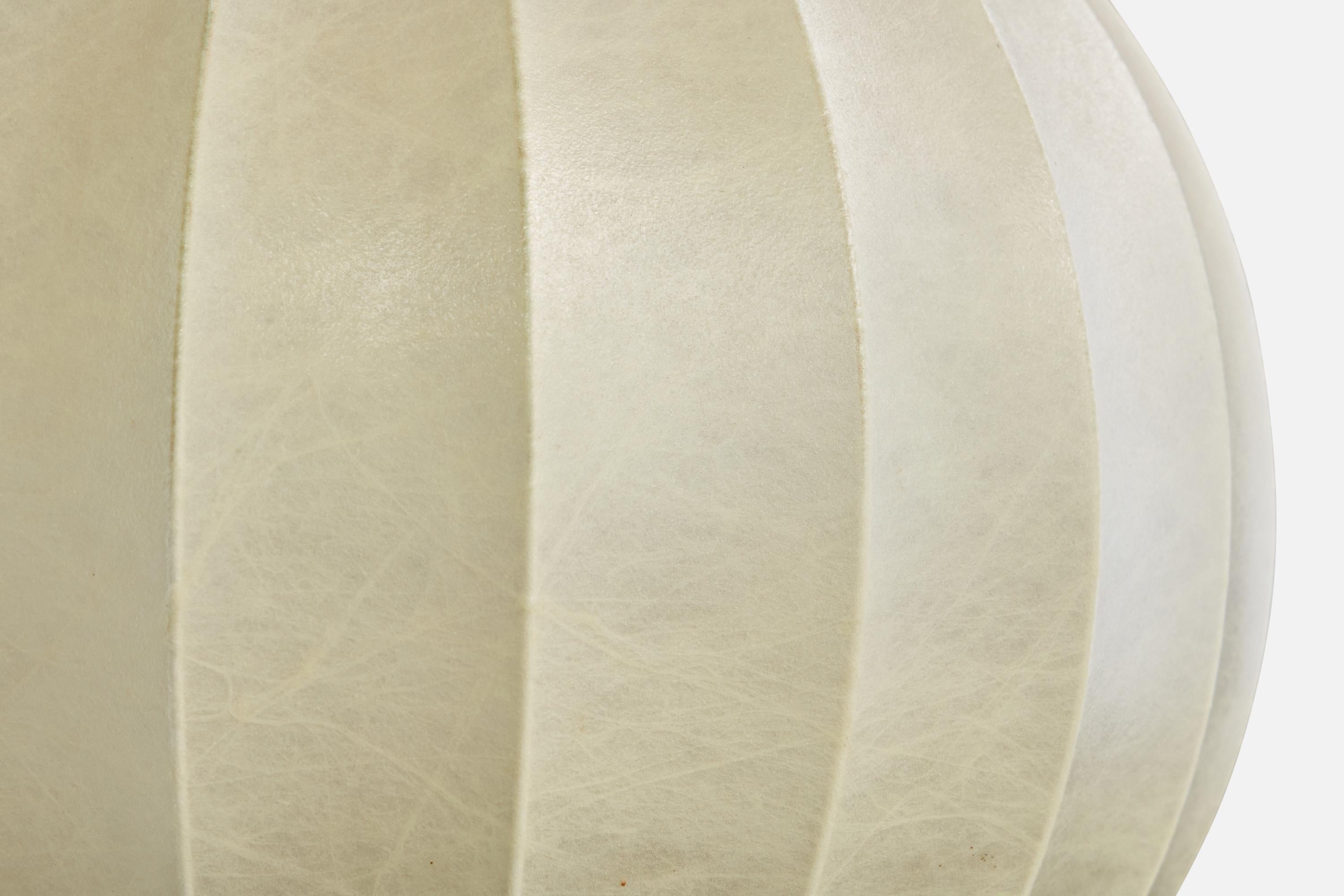 Designer italiano, Lampada a sospensione, Resina, Italia, anni '1960 in vendita 1