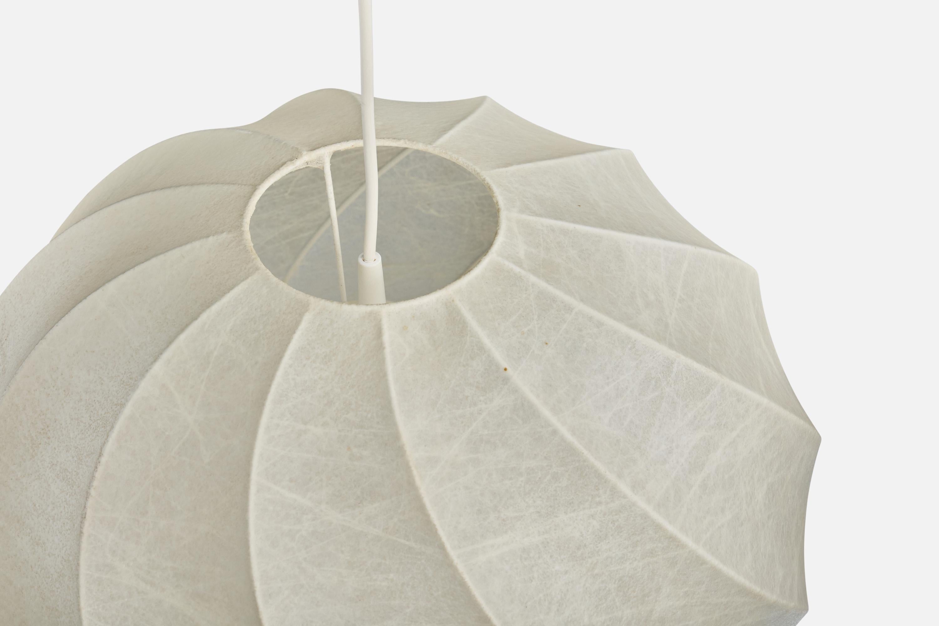 Designer italiano, Lampada a sospensione, Resina, Italia, anni '1960 in vendita 2