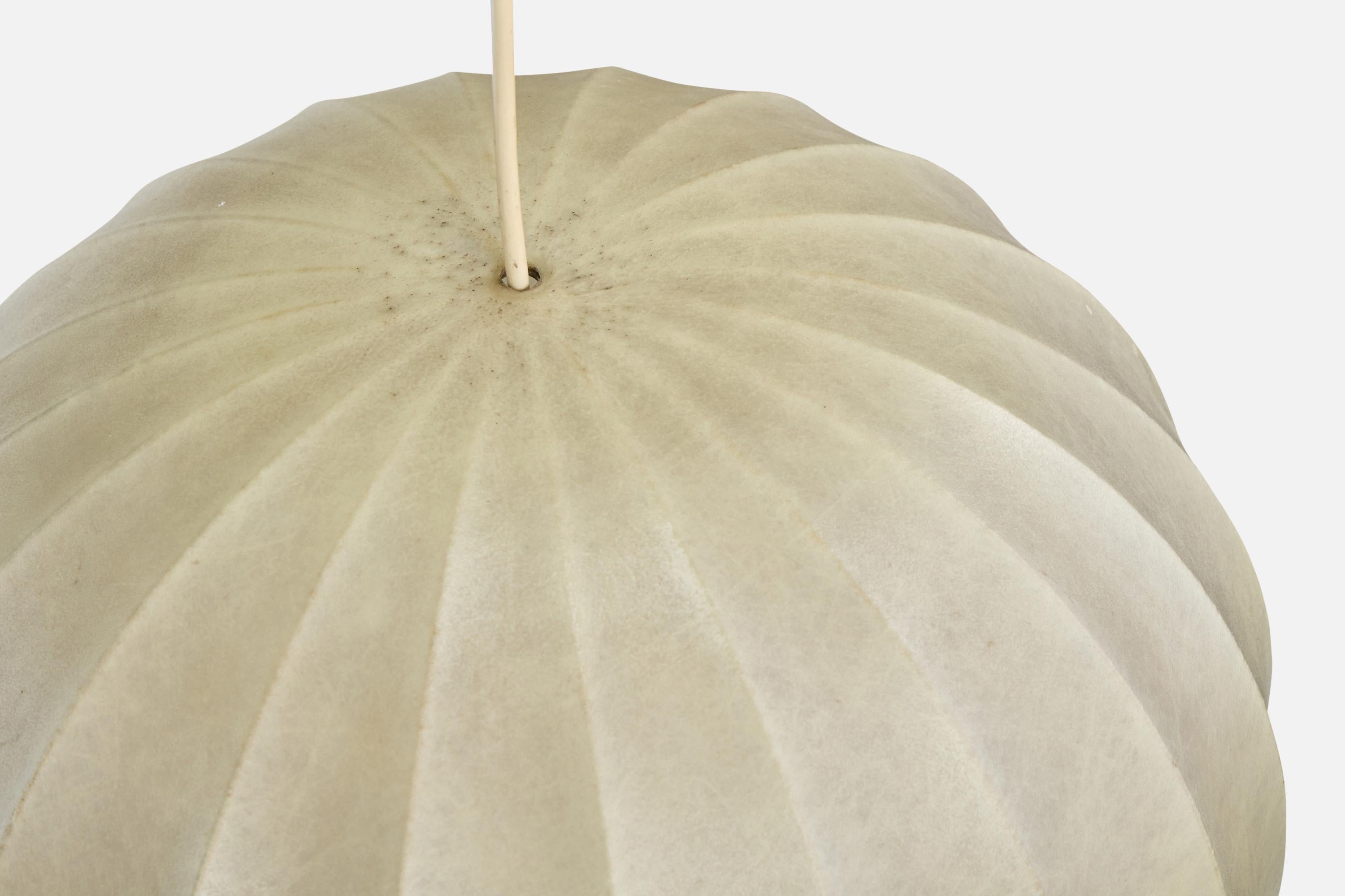 Designer italiano, Lampada a sospensione, Resina, Italia, anni '1960 in vendita 2