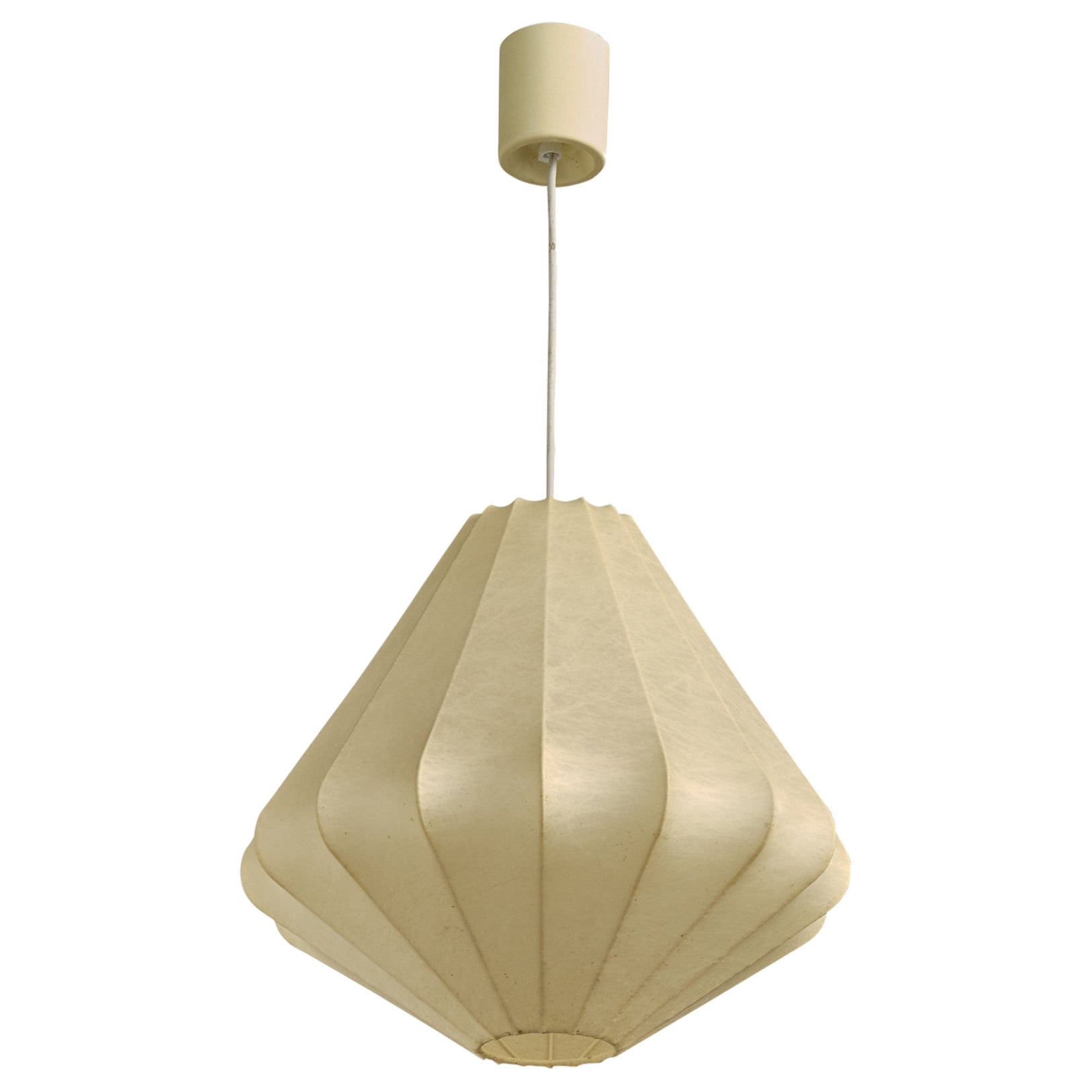 Italian Designer, Pendant Light, Resin, Italy, 1960s