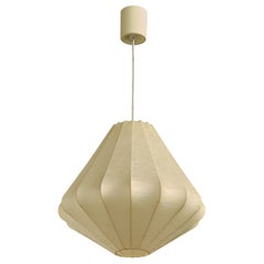 Italienische Designerin, Hängeleuchte, Harz, Italien, 1960er Jahre