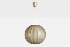 Italian Designer, Pendant Light, Resin, Italy, 1970s