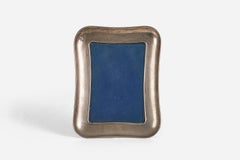 Italian Designer, Photo Frame, Sterling Silver, Italy, C. 1940s