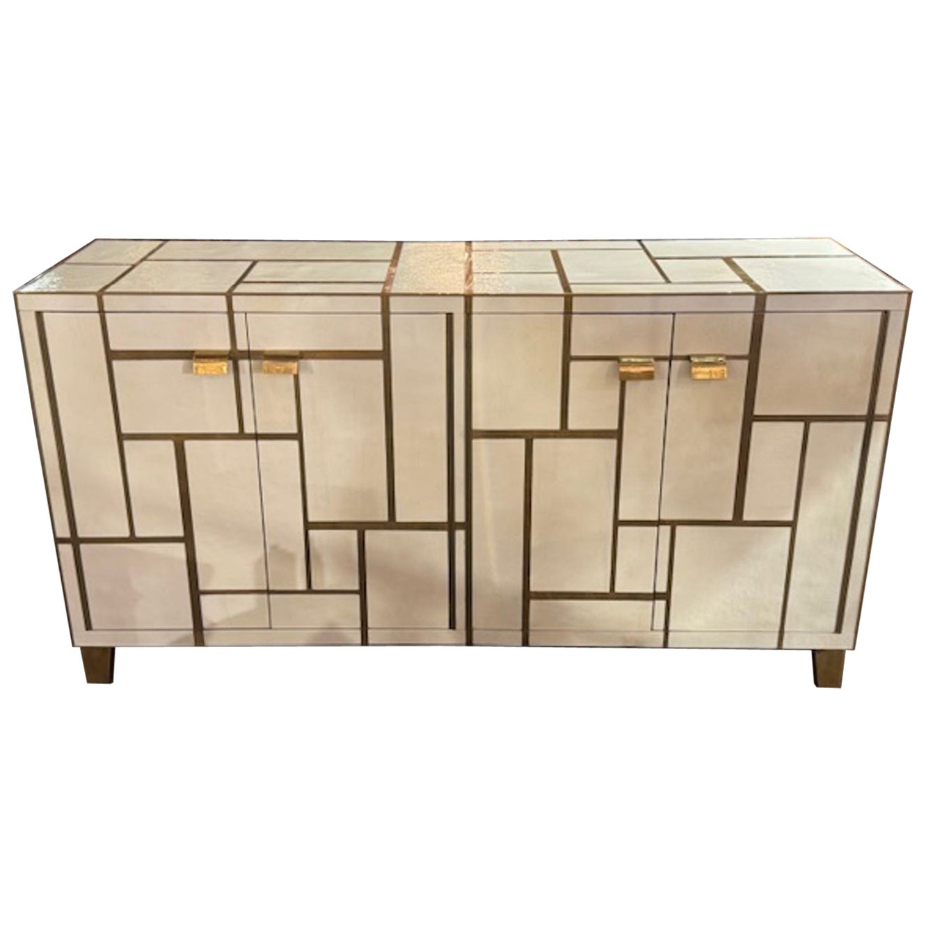 Italian Designer Side Cabinet For Sale