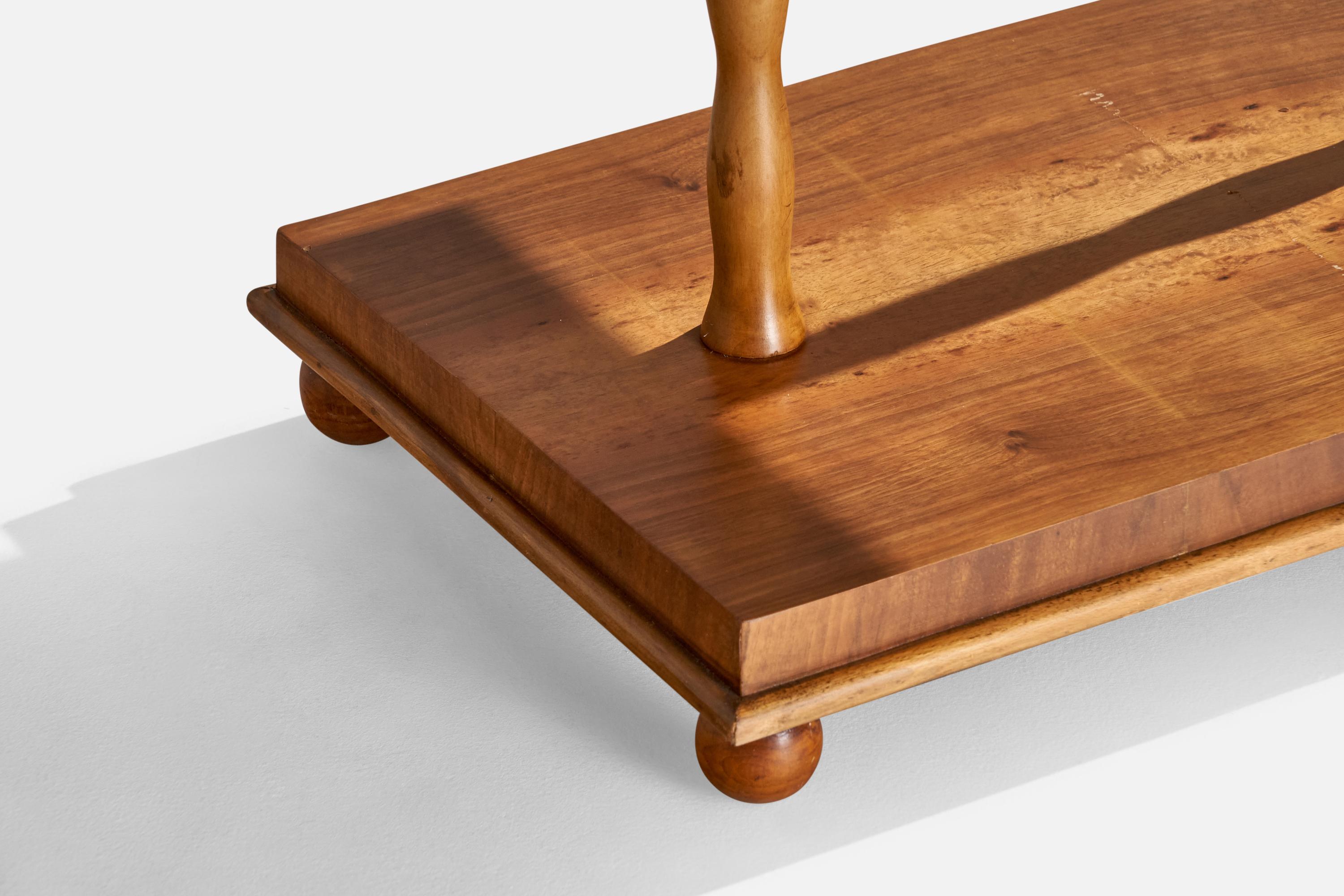 Designer italiano, Tavolino, Legno, Italia, anni '30 in vendita 2