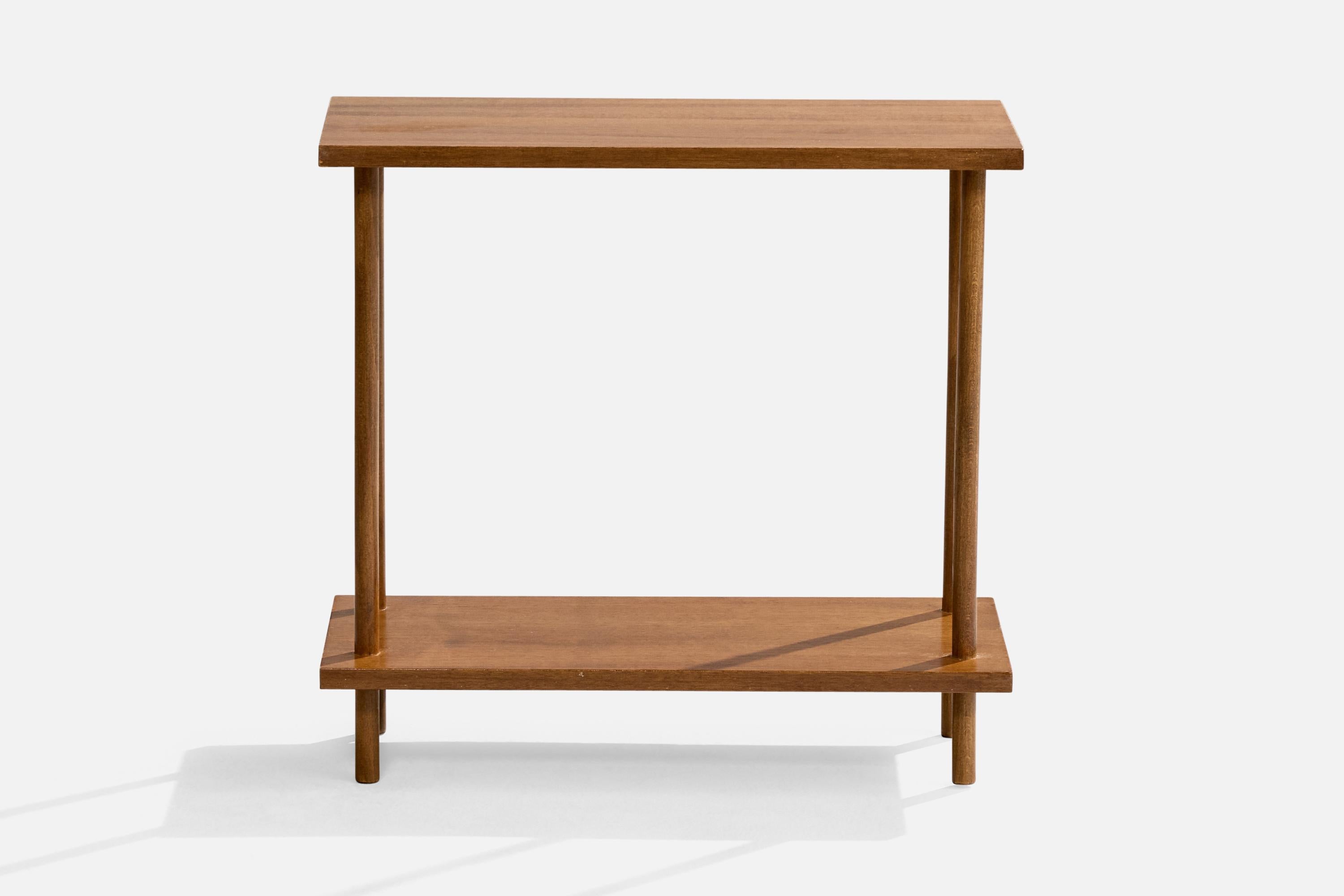 Milieu du XXe siècle Designer italien, tables d'appoint, bois, Italie, années 1950 en vente