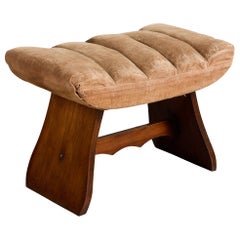 Design/One, Tabouret, Wood, Fabrice, Italie, années 1940