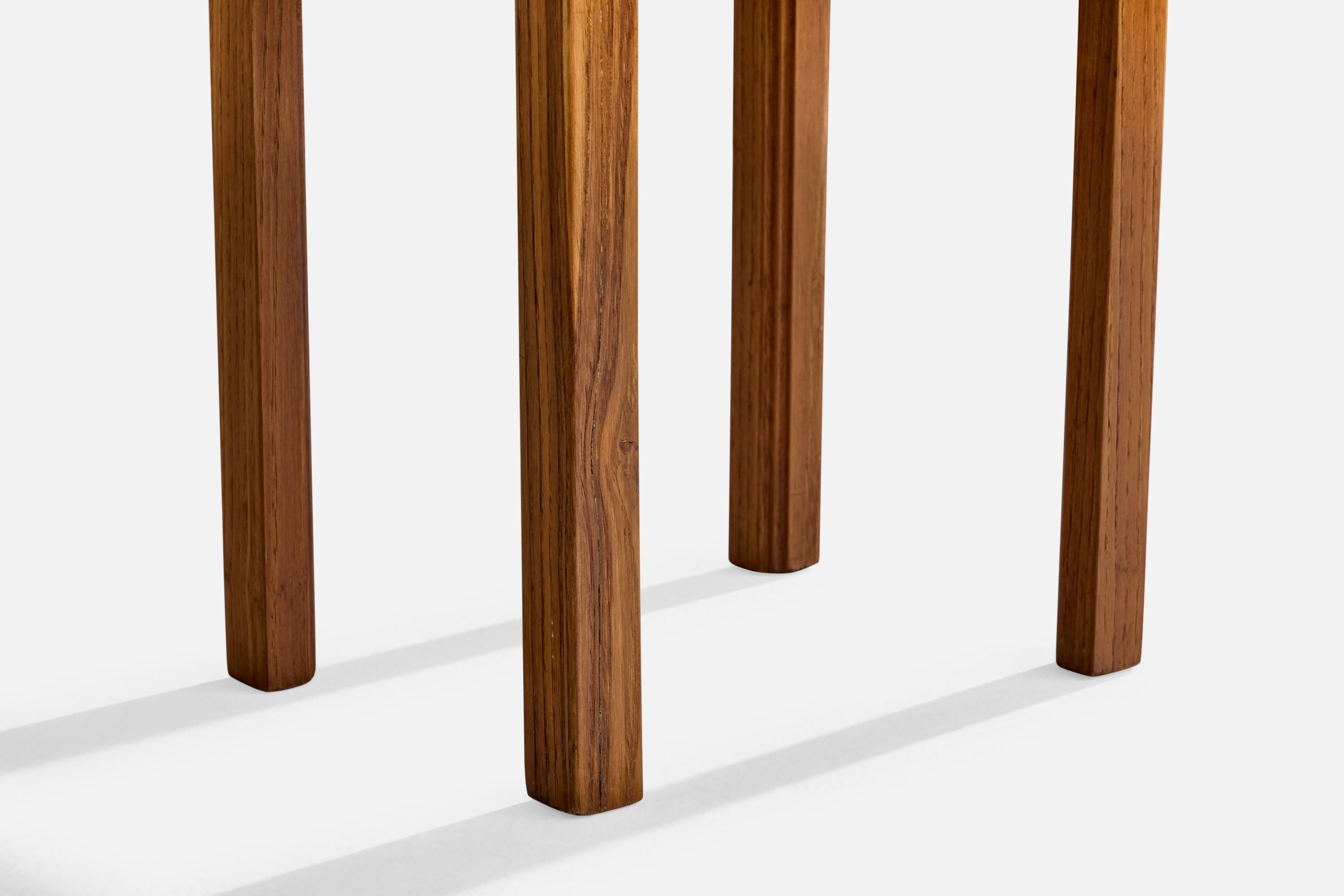 Italian Designer, Stools, Walnut, Italy, 1930s For Sale 5