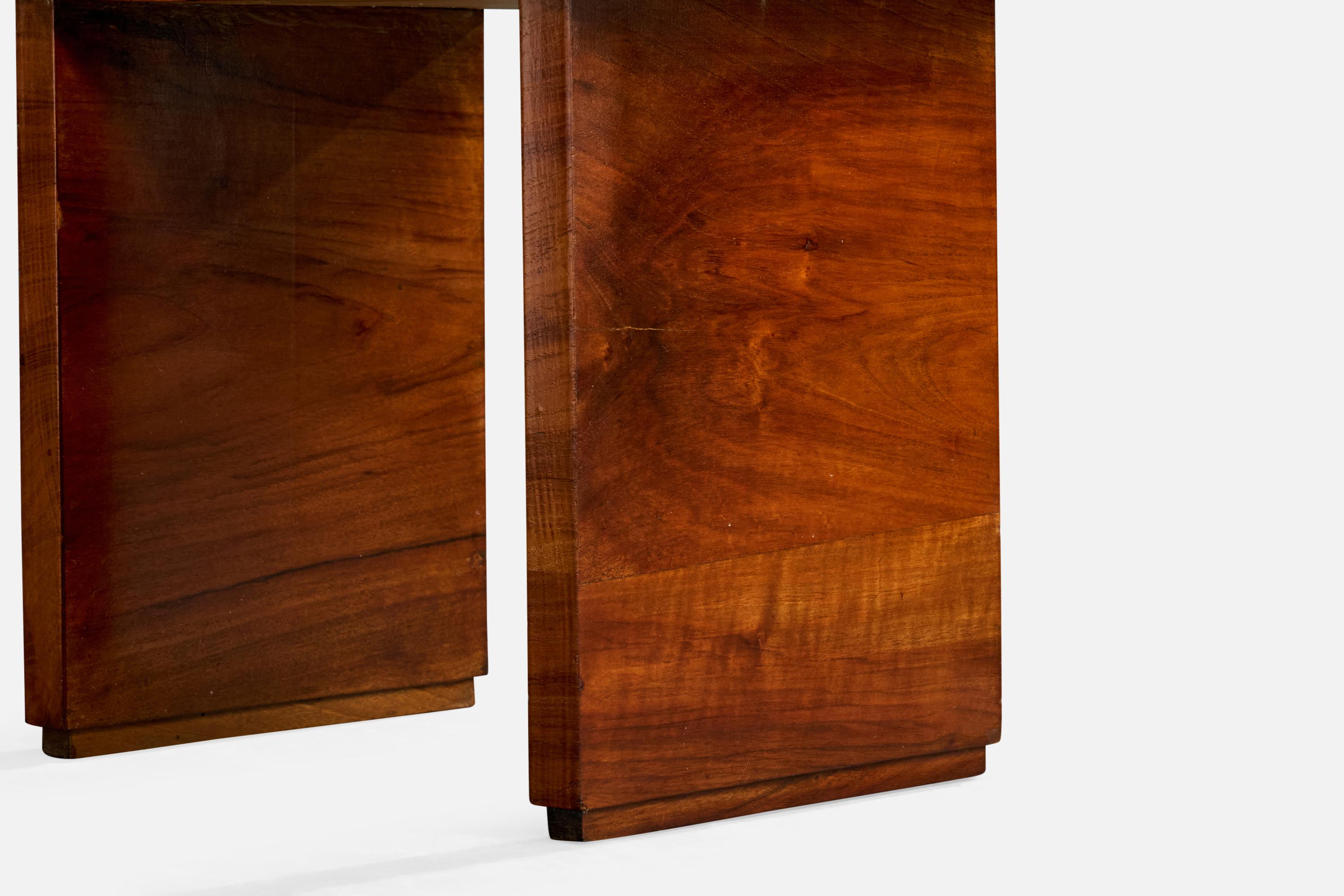 Italienischer Designer, Hocker, Holz, Italien, 1930er im Angebot 5