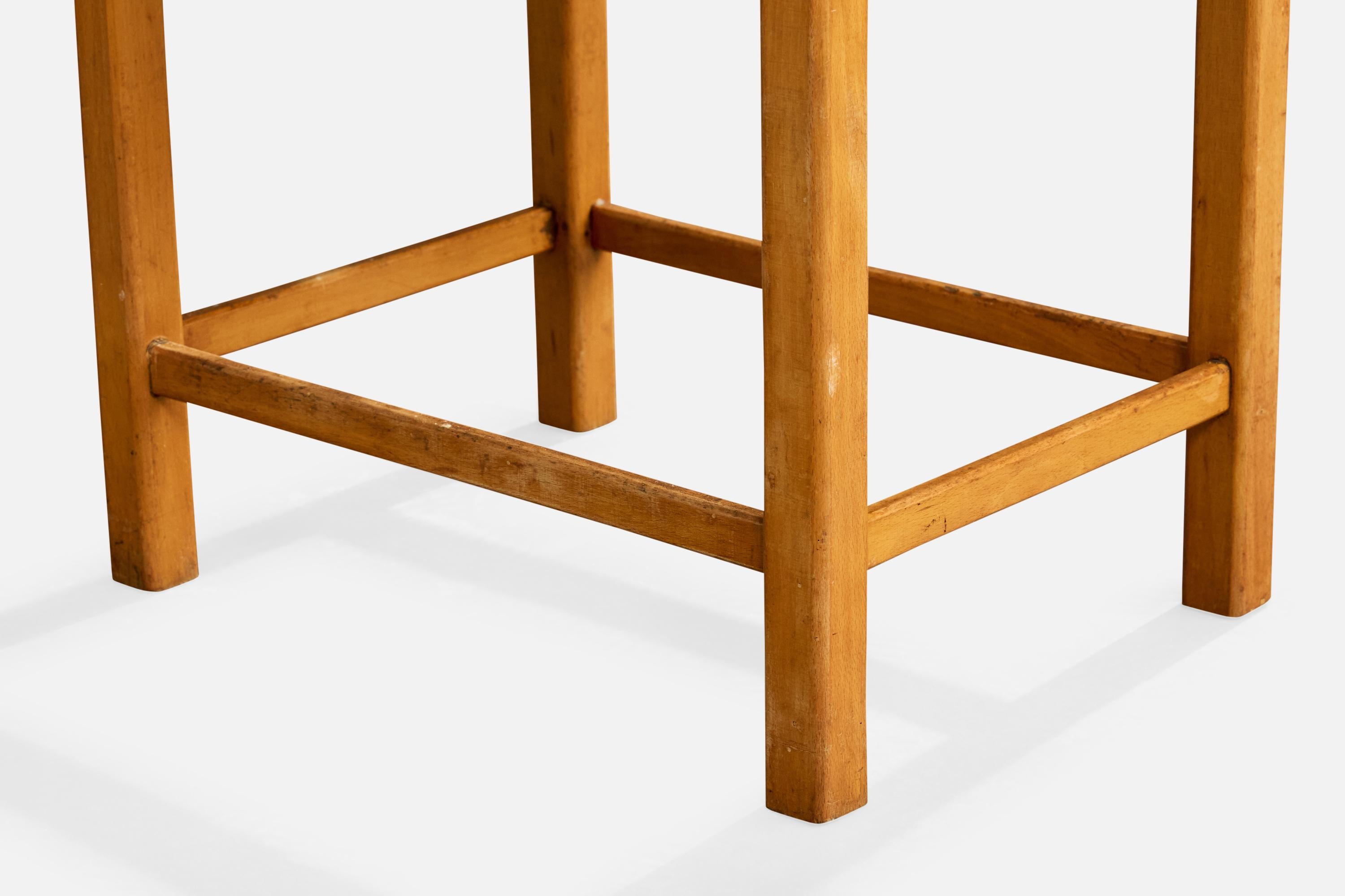 Diseñador italiano, Taburetes, Madera, Italia, Años 1930 en venta 4