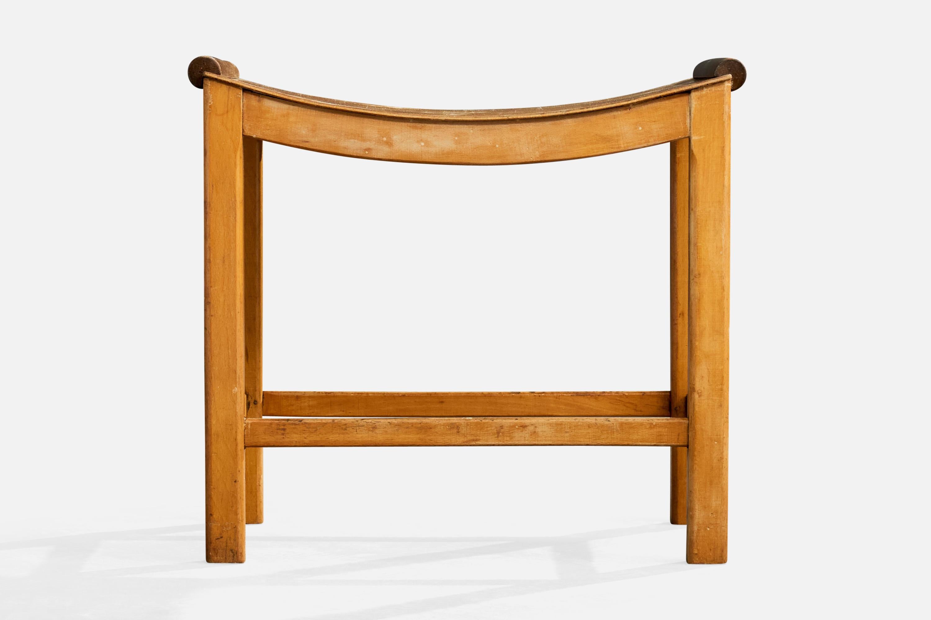 Diseñador italiano, Taburetes, Madera, Italia, Años 1930 mediados del siglo XX en venta