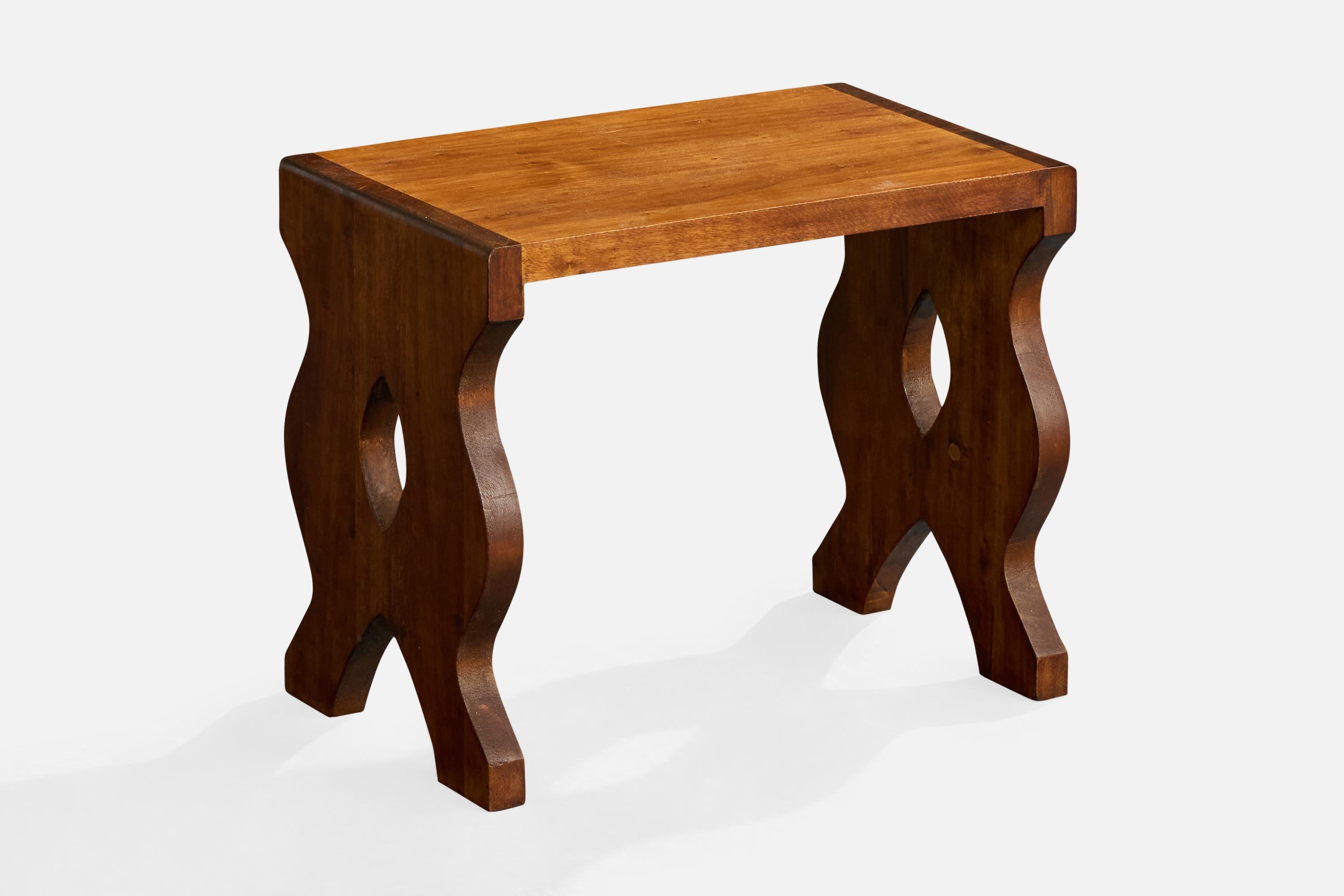 Designer italien, tabourets, Wood, Italie, années 1960 Bon état - En vente à High Point, NC