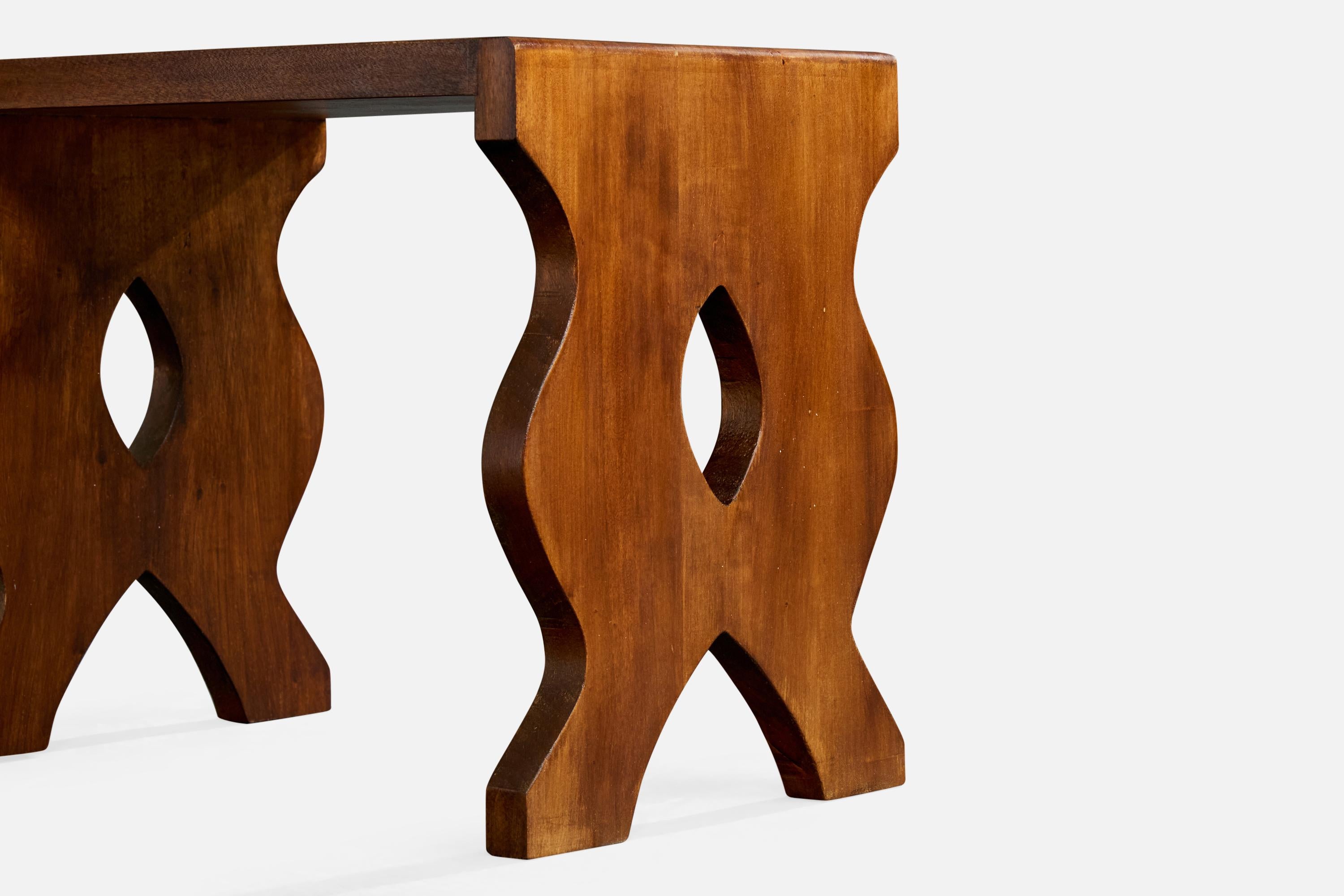 Designer italien, tabourets, Wood, Italie, années 1960 en vente 3