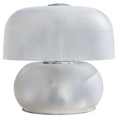 Italian Designer, Table Lamp, Acrylic, Chrome, Italy, 1970s