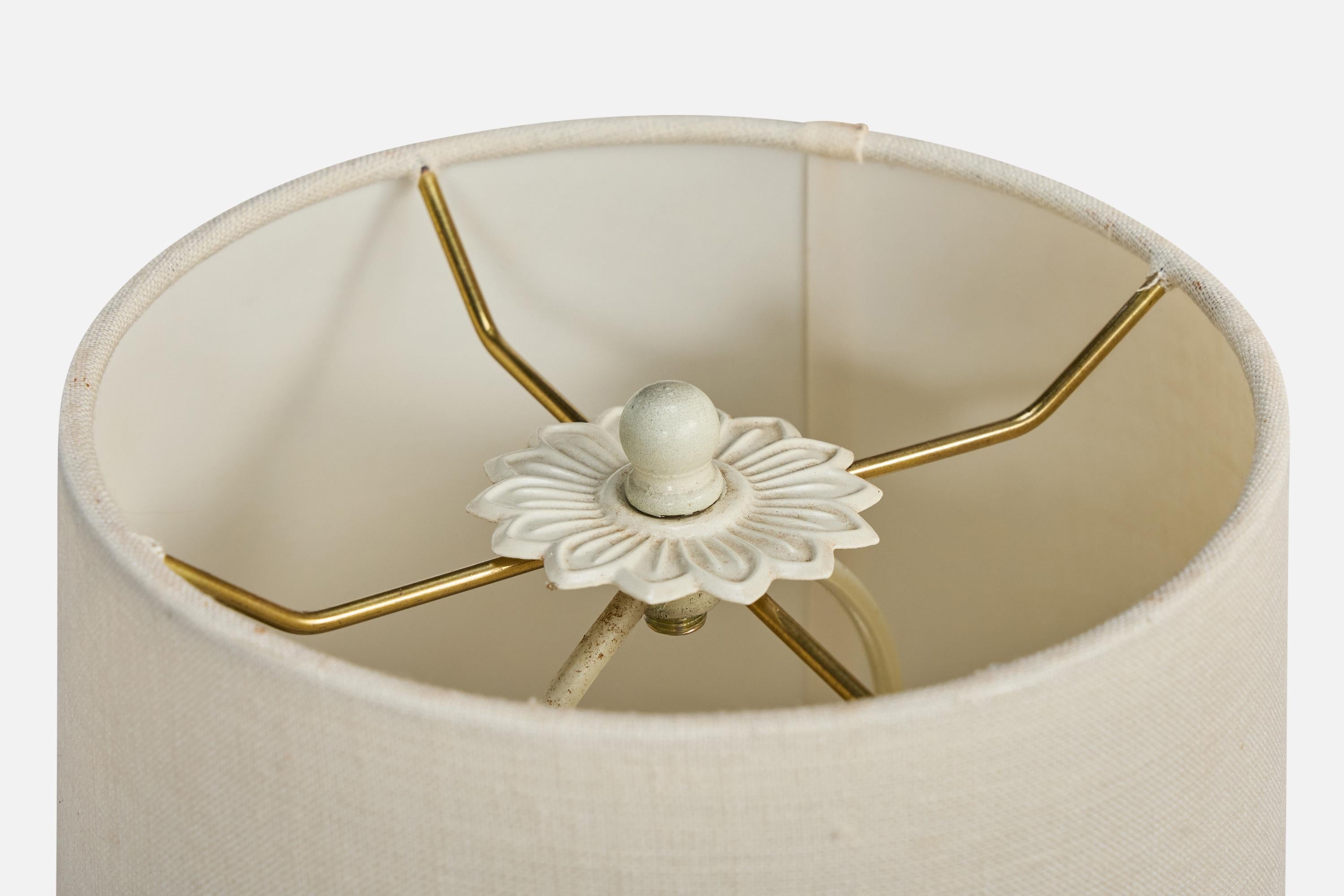 Italian Designer, Table Lamp, Glass, Italy, 1980s In Good Condition For Sale In High Point, NC