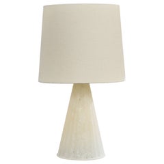 Italian Designer, Table Lamp, Glass, Italy, 1980s