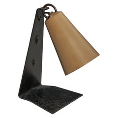 Italian Designer, Table Lamp, Lacquered Metal, Italy, c. 1950s