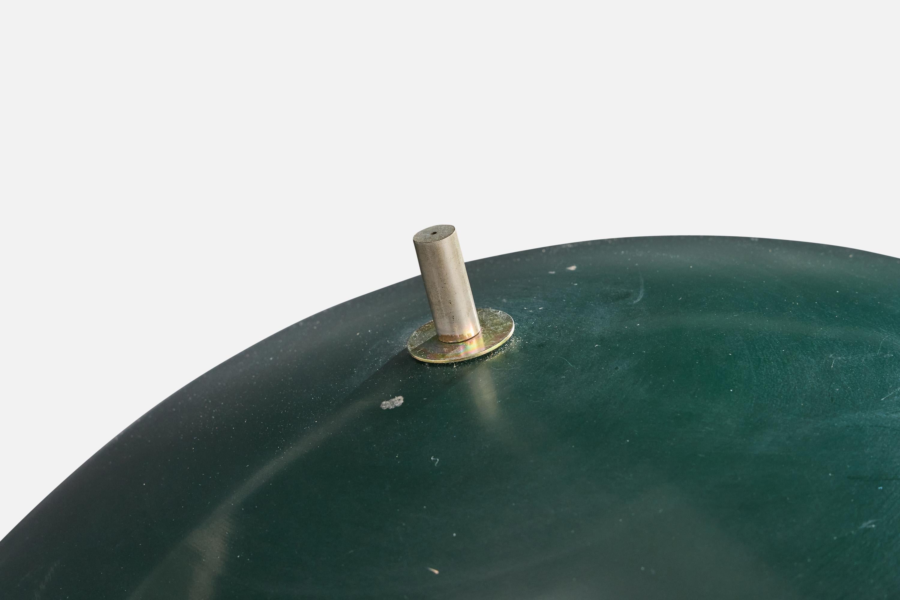 Diseñador italiano, Lámpara de mesa, Metal, Acrílico, Italia, Años 1950 mediados del siglo XX en venta