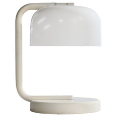 Italienische Designerin, Tischlampe, Metall, Acryl, Italien, 1970er Jahre