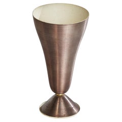 Vintage Italian Designer, Table Lamp, Metal, Brass, Italy, 1950s