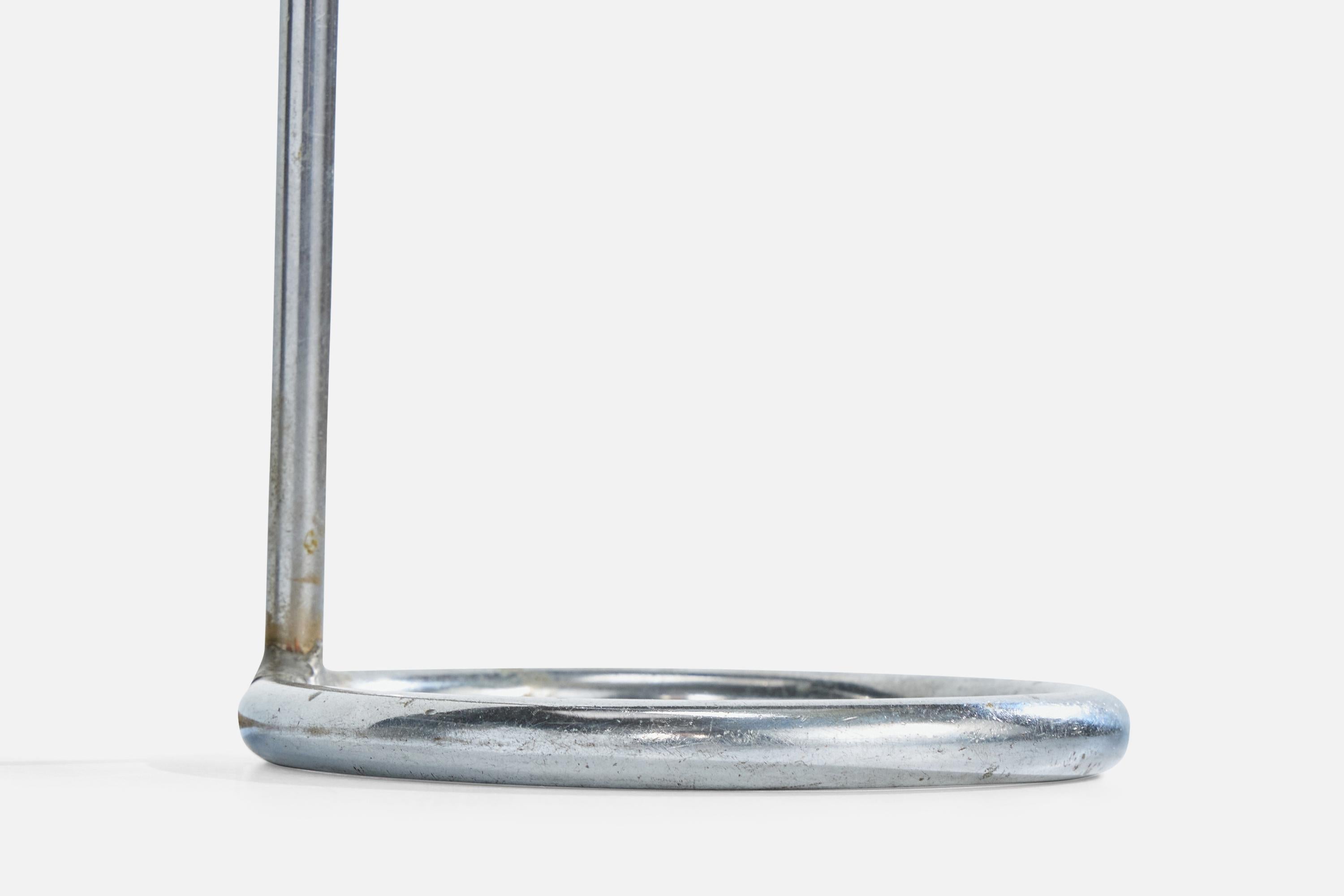 Italian Designer, Table Lamp, Metal, Italy, 1950s For Sale 3