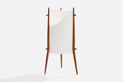 Italian Designer, Table Lamp, Teak, Acrylic, Metal, Italy, 1960s