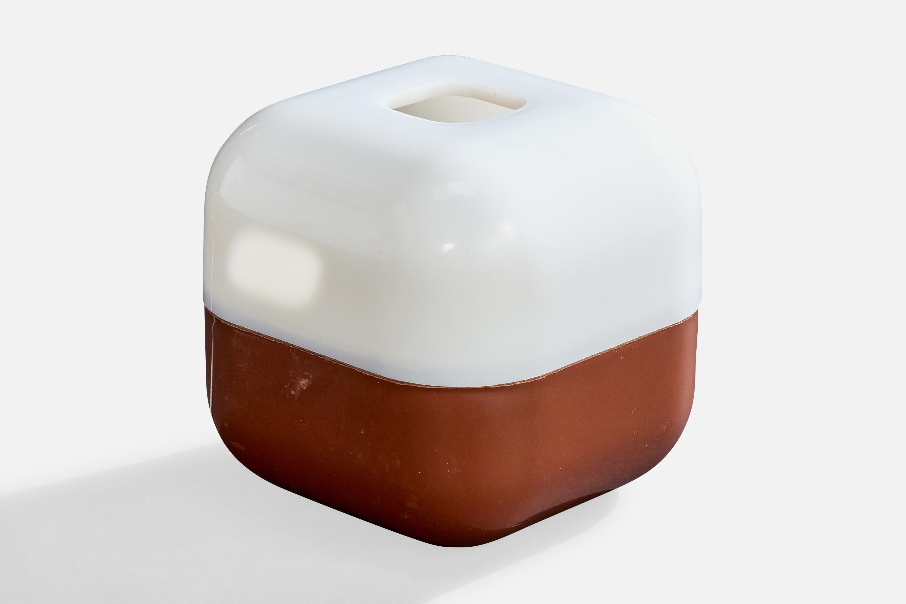Fin du 20e siècle Designer italien, lampes de table, acrylique, Italie, années 1970 en vente