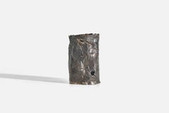 Italian Designer, Vase, Sterling Silver, Italy, 1940s