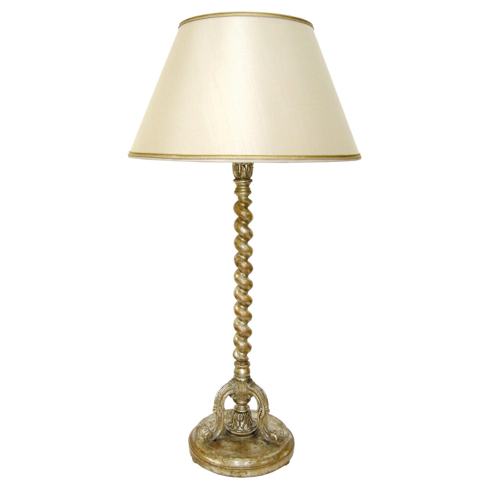 Italian Designer Venetian Rope Table Lamp by Randy Esada For Sale