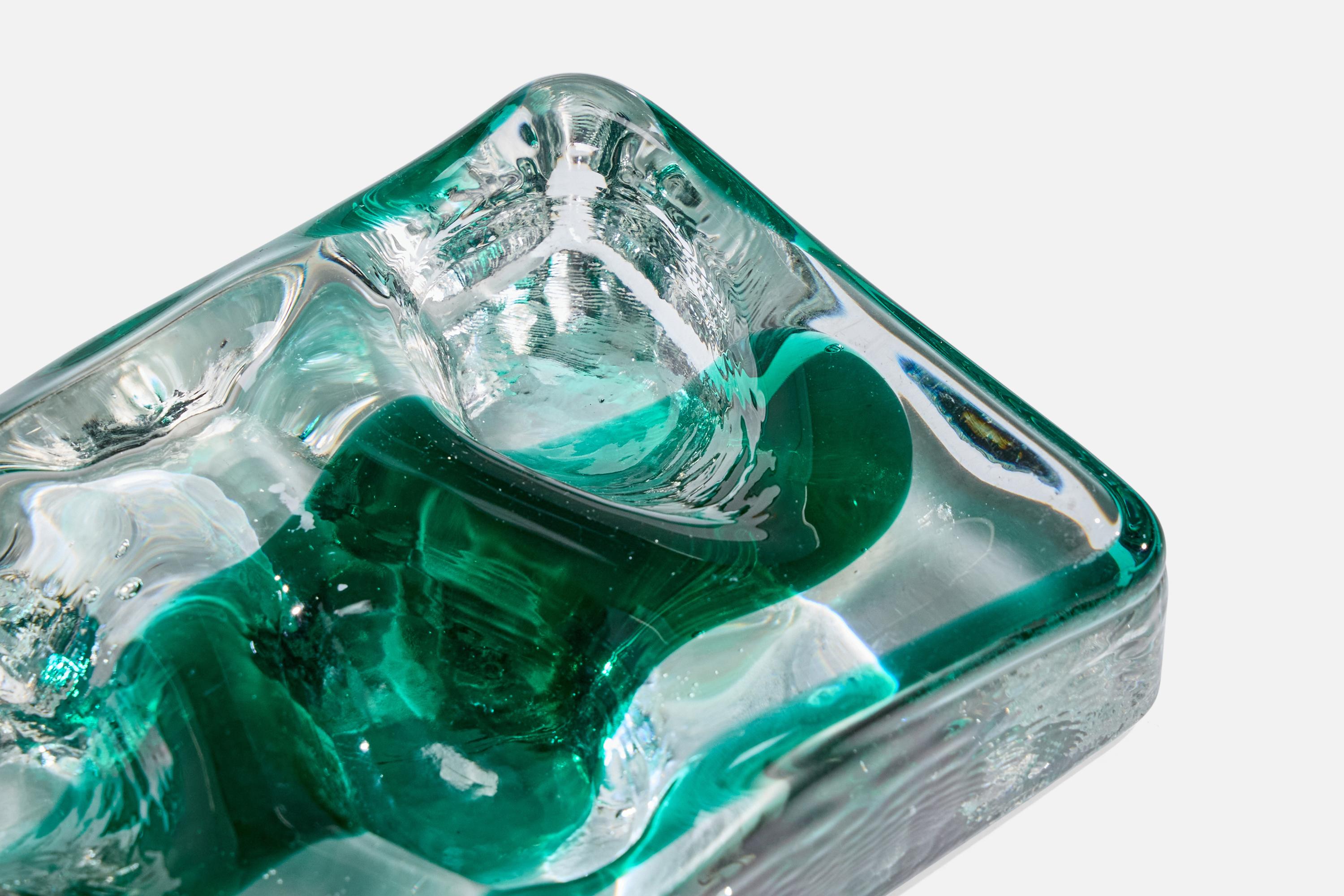 Italian Designer, Vide Poche, Glass, Italy, 1970s For Sale 1