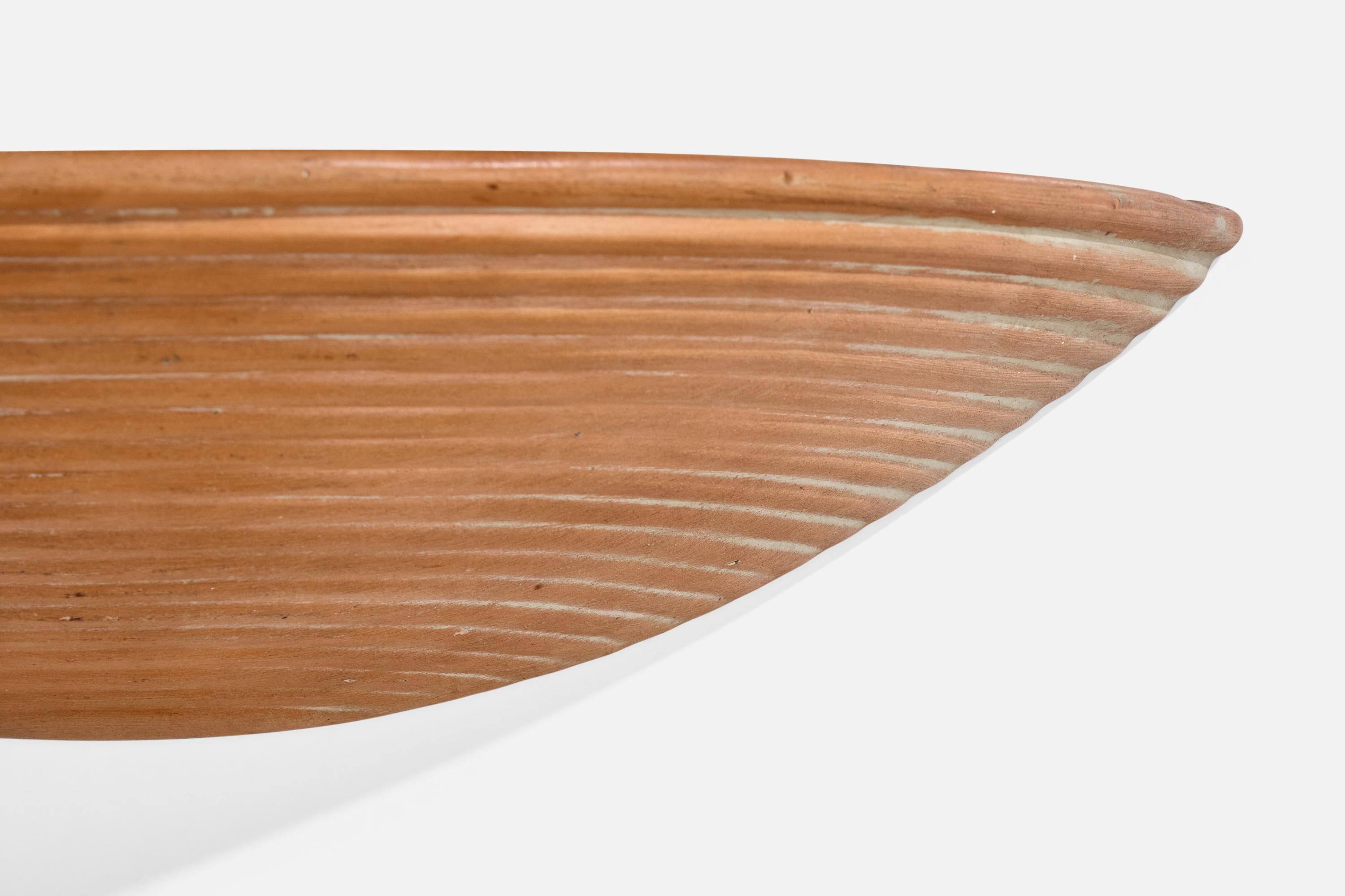 Italian Designer, Wall Light, Ceramic, Italy, 1980s For Sale 2