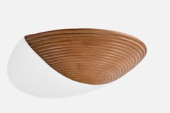 Italian Designer, Wall Light, Ceramic, Italy, 1980s
