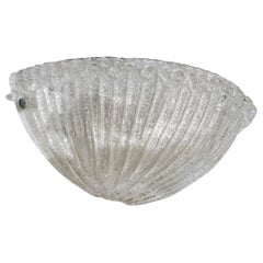 Designer italiano, applique, vetro, metallo, Italia, anni '1980