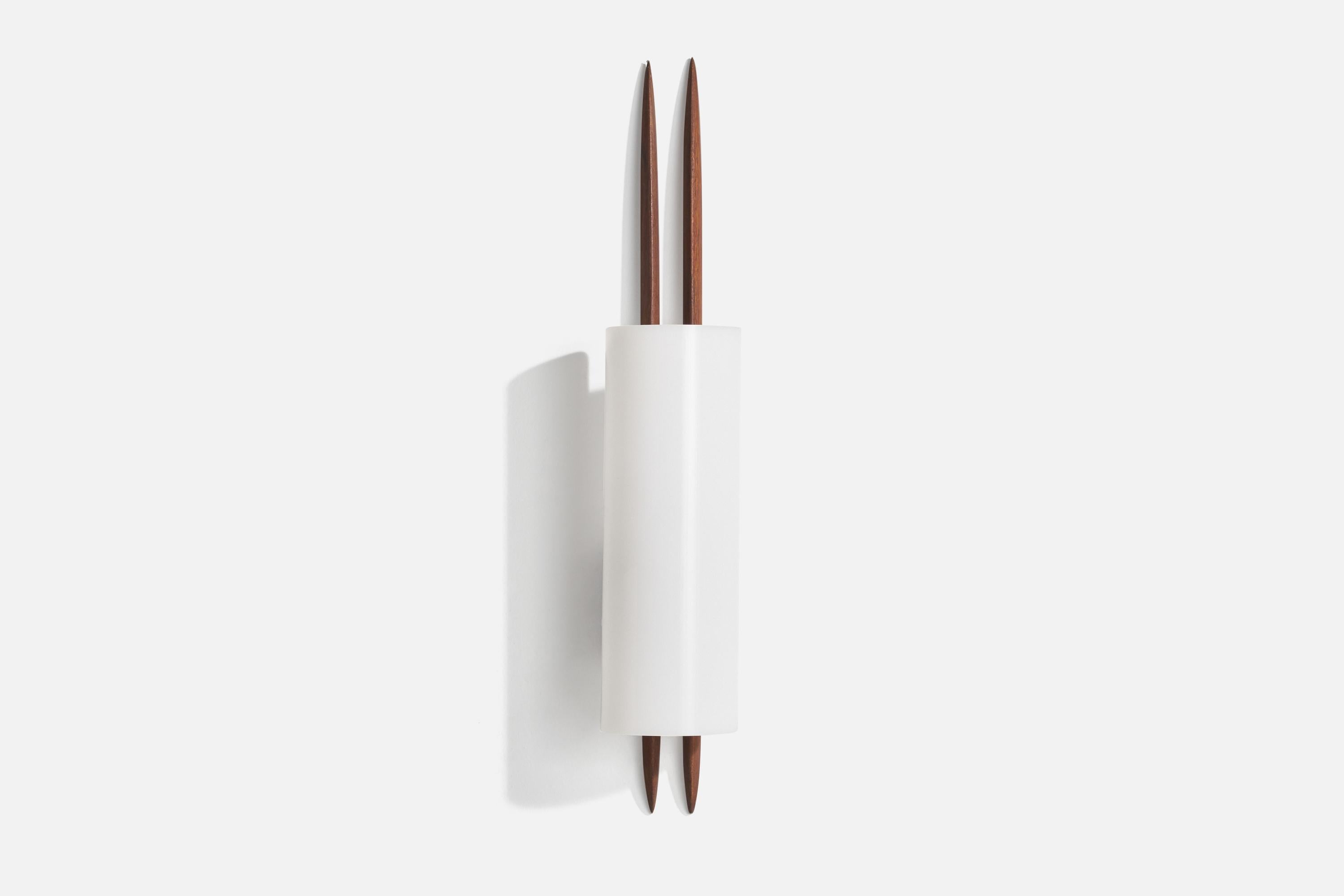 Mid-Century Modern Design/One, Applique, Teck, Acrylique, Italie, années 1950 en vente