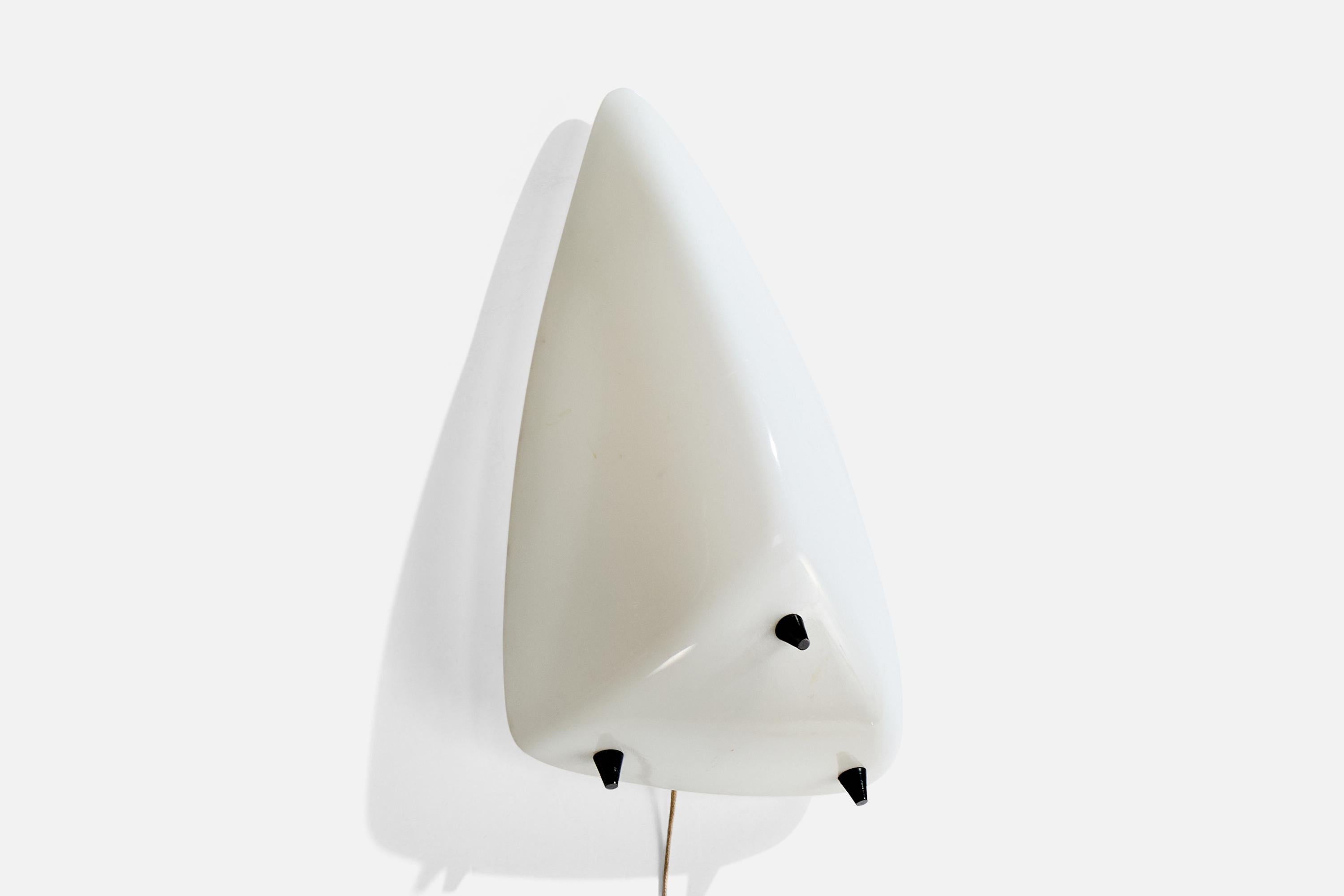 italien Design/One, appliques, acrylique, métal, Italie, années 1960 en vente