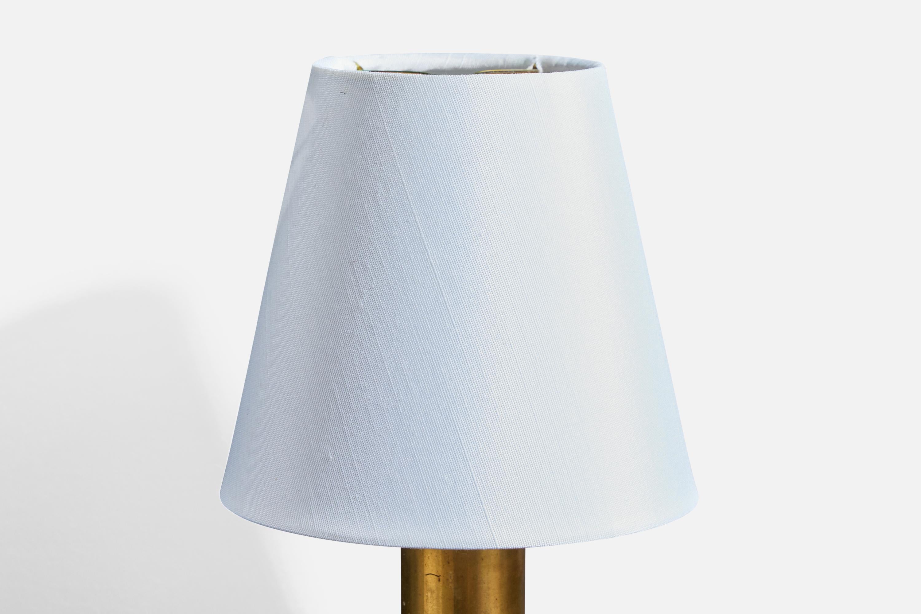 Design/One, Lights, laiton, métal, tissu, Italie, années 1930 en vente 3