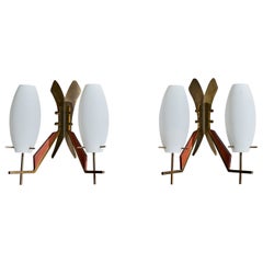 Appliques et éclairages muraux verre
