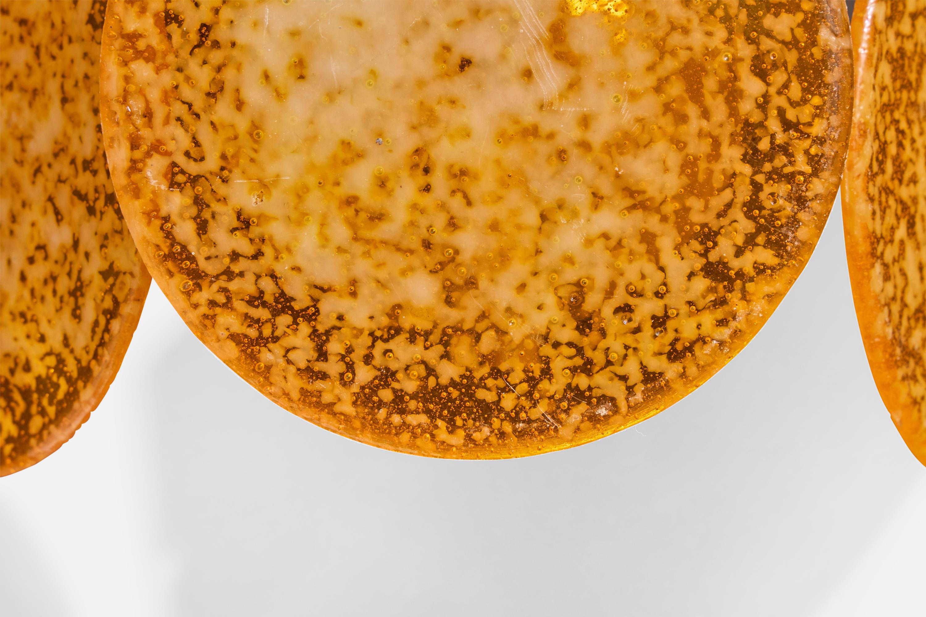 Italian Designer, Wall Lights, Chrome, Resin, Italy, 1960s For Sale 5