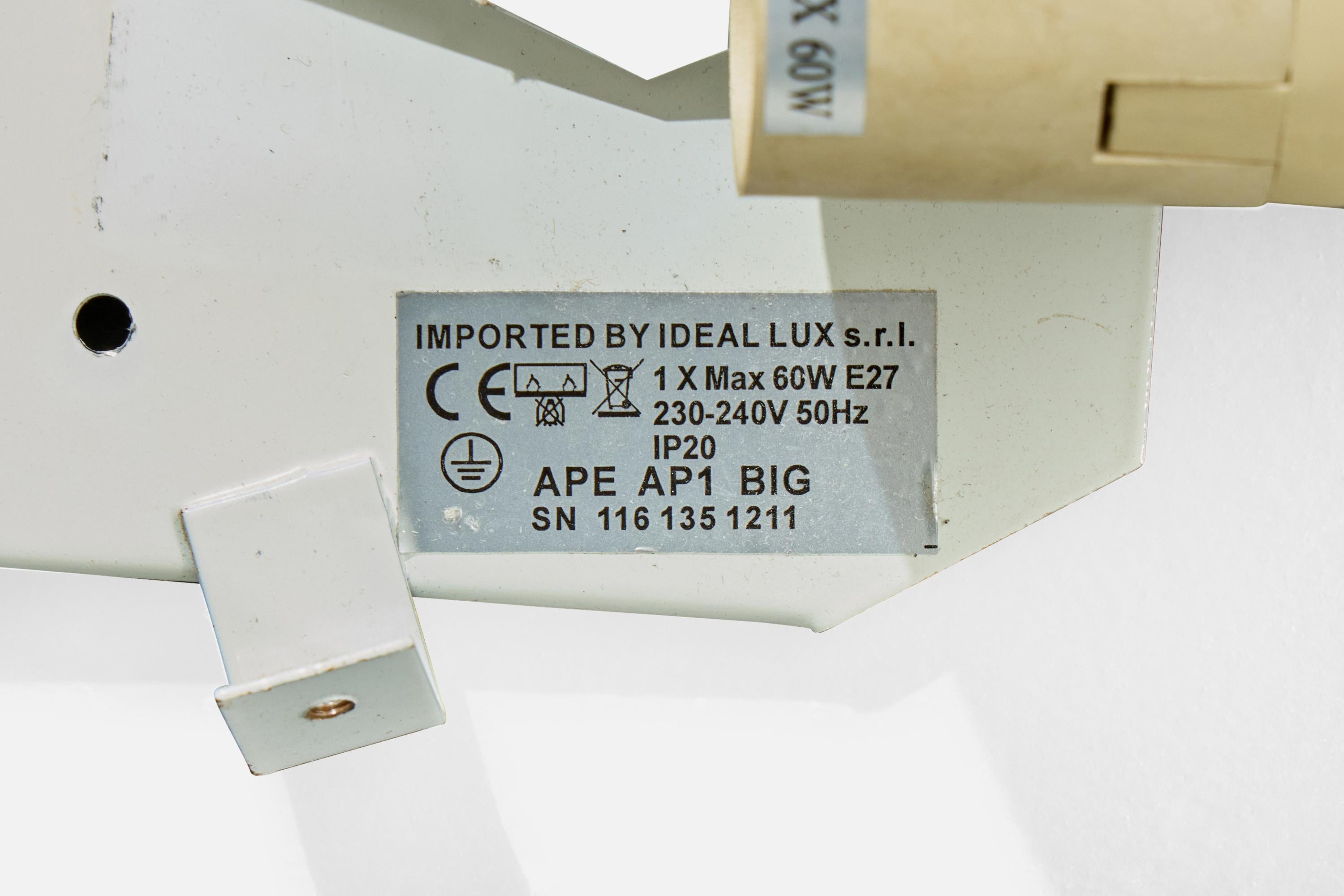 Designer italien, appliques, verre, métal, Italie, années 2000 5