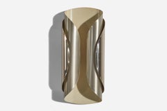 Italian Designer, Wall Lights, Metal, Italy, 1970s