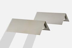 Italienischer Designer, Wandleuchten, Metall, Italien, 1990er